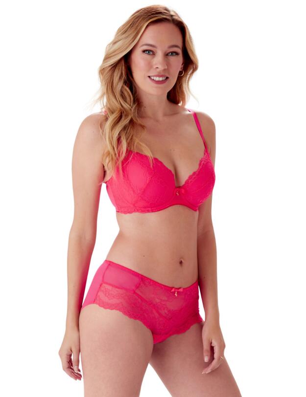 Gossard Superboost Lace Shorty Brief Diva Pink