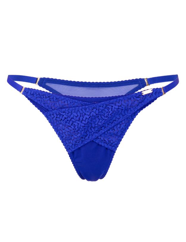 Gossard Envy Thong Electric Blue