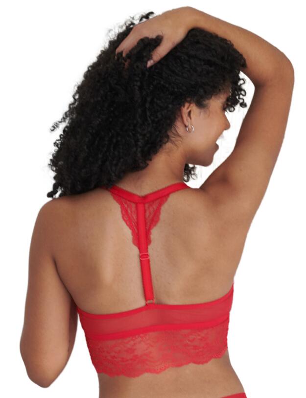 Pour Moi Gigi Non-Wired Bralette Red/Pink