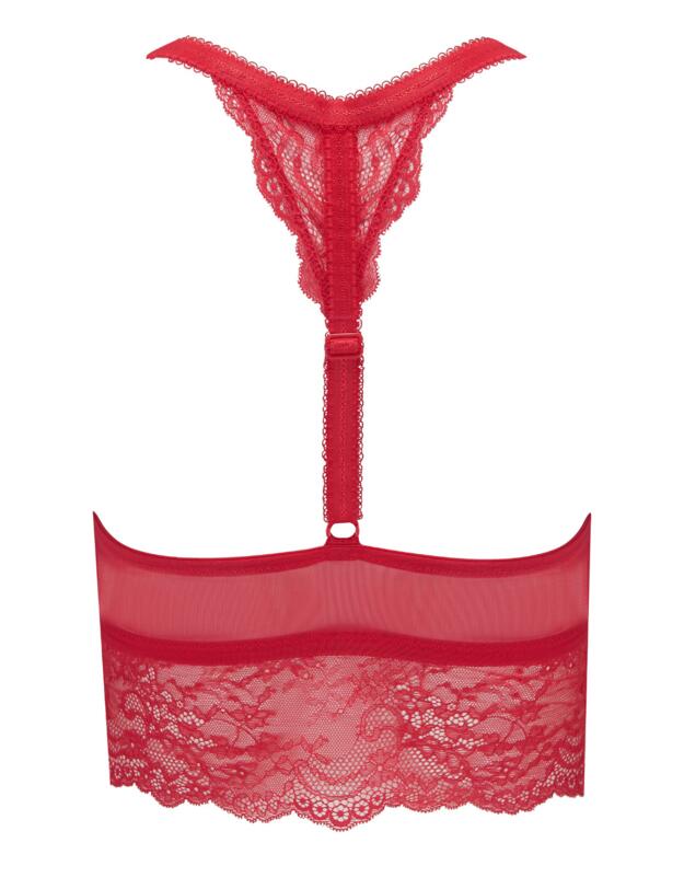 Pour Moi Gigi Non-Wired Bralette Red/Pink
