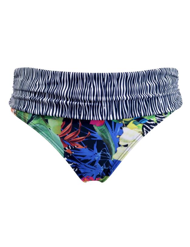 Pour Moi Havana Breeze Fold Over Bikini Brief Tropical