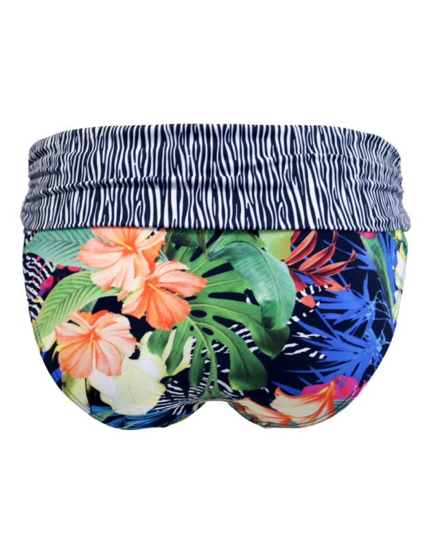 Pour Moi Havana Breeze Fold Over Bikini Brief Tropical