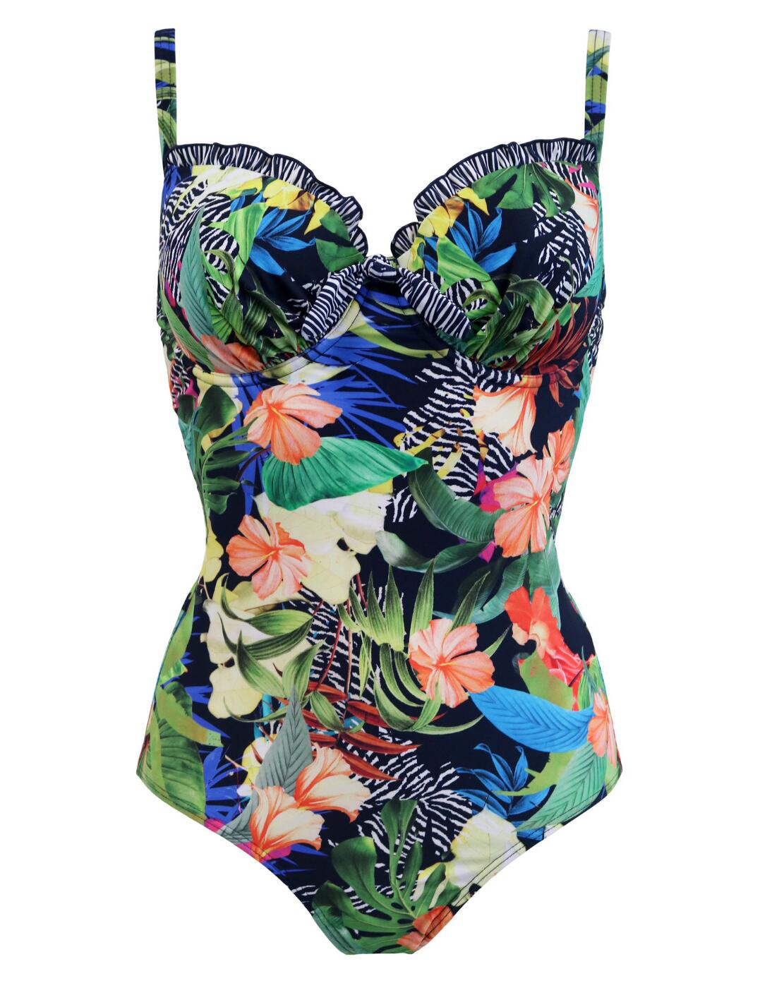 Pour Moi Havana Breeze Padded Swimsuit - Belle Lingerie