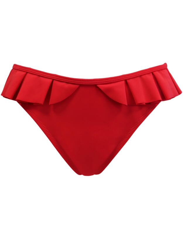 36048 Pour Moi Space Frill Bikini Brief  - 36048 Red