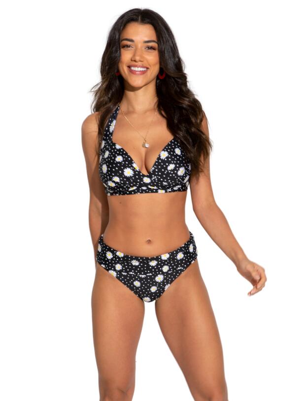 Pour Moi Out of Office Fold-Over Bikini Brief Daisy Spot