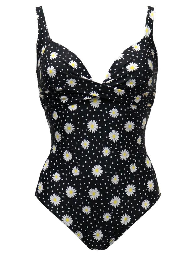 Pour Moi Out of Office Control Swimsuit Daisy Spot