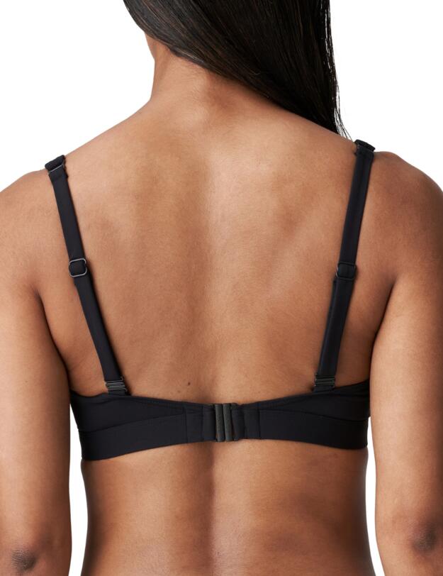  Prima Donna Swim Holiday Bikini Top with Removable Pads Black