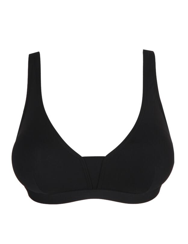  Prima Donna Swim Holiday Bikini Top with Removable Pads Black