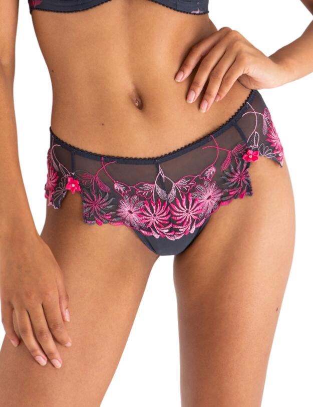 Pour Moi St Tropez Shorty Brief Slate/Pink