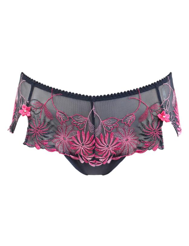 Pour Moi St Tropez Shorty Brief Slate/Pink