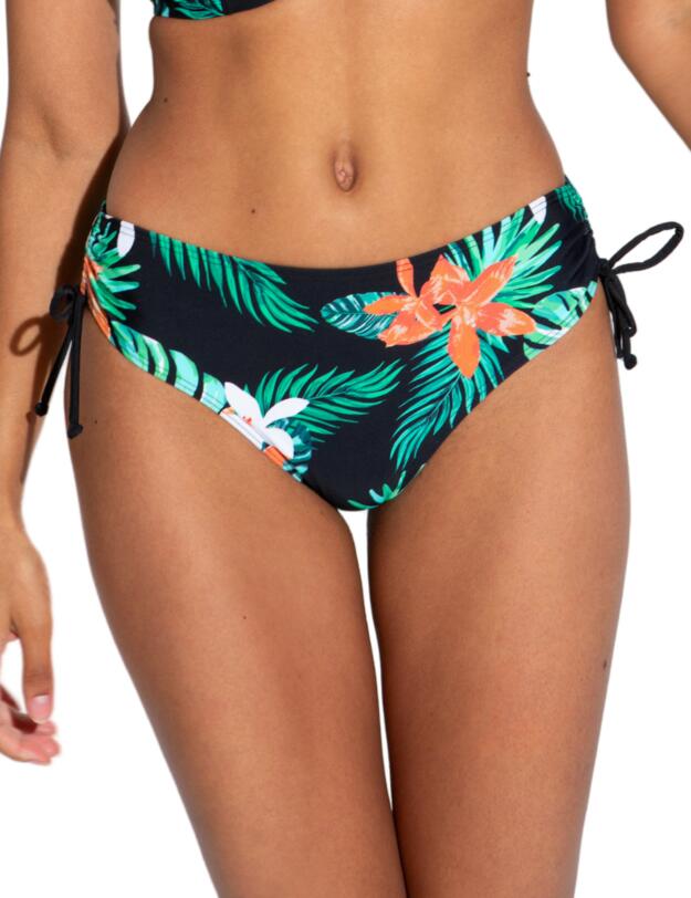 Pour Moi Miami Brights Frill Brief Tropical