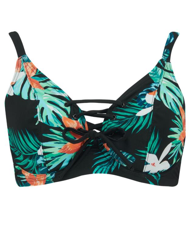 Pour Moi Miami Brights Rope Bikini Top Tropical