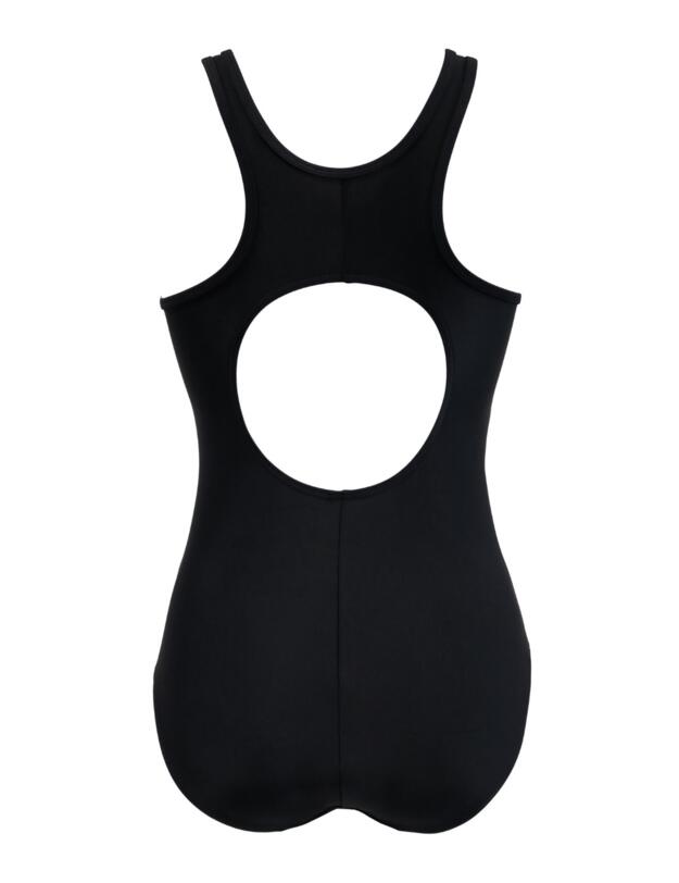 Pour Moi Energy Chlorine Resistant High neck Zip Front Swimsuit Black/Pink