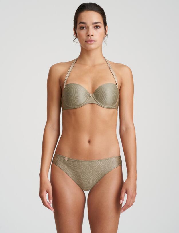Marie Jo Tom Padded Balcony Bra Golden Olive 