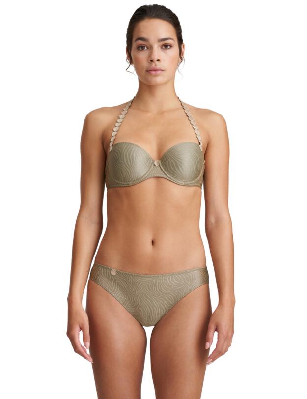 Marie Jo Tom Padded Balcony Bra Golden Olive 