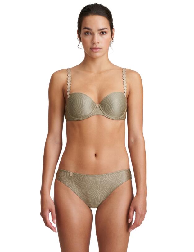 Marie Jo Tom Padded Balcony Bra Golden Olive 