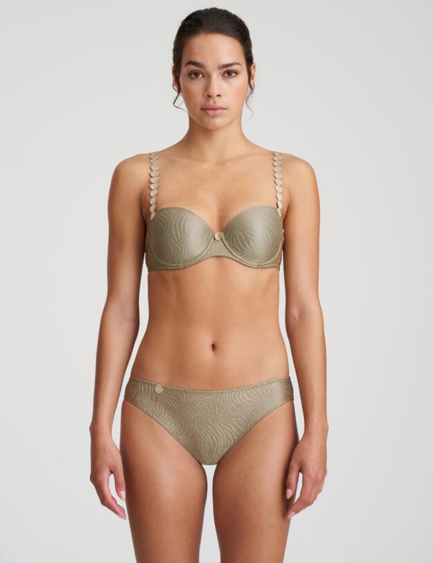 Marie Jo Tom Padded Balcony Bra Golden Olive 