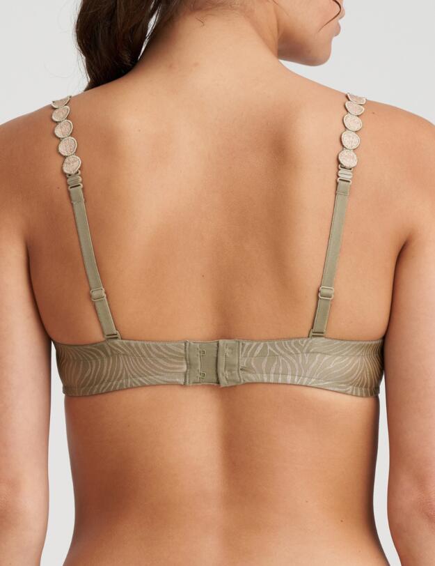 Marie Jo Tom Padded Balcony Bra Golden Olive 