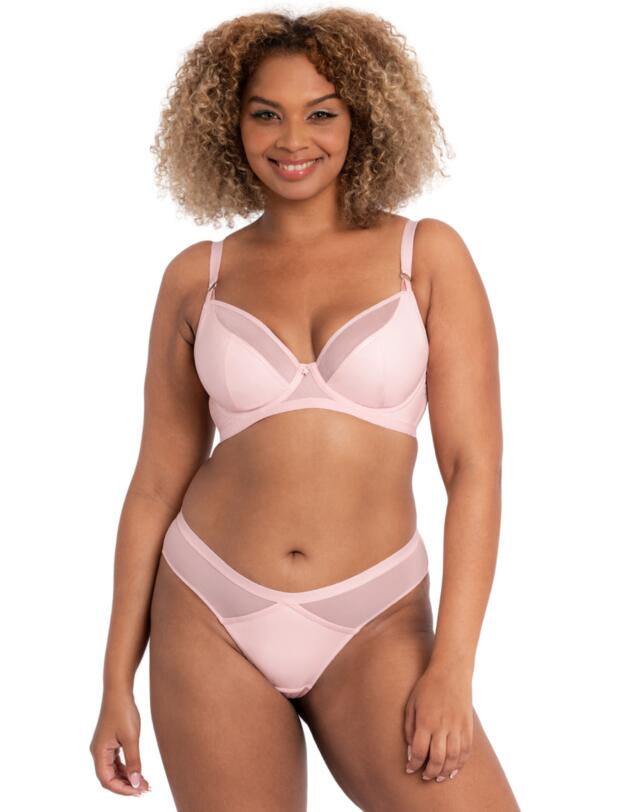 Curvy Kate Lucky Star Brazilian Brief Blush Pink