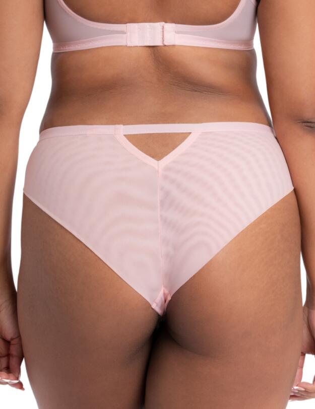 Curvy Kate Lucky Star Brazilian Brief Blush Pink