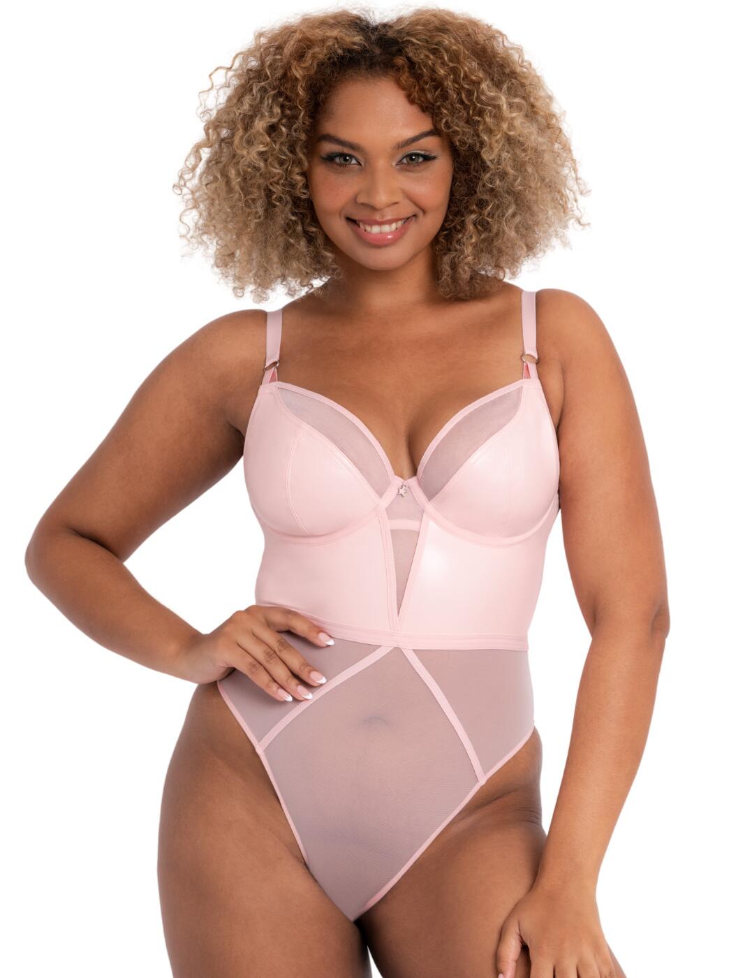 Curvy Kate Lucky Star Plunge Body Blush Pink