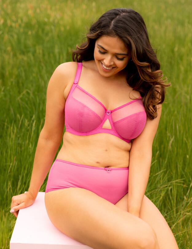 Curvy Kate Victory Balcony Bra Pink