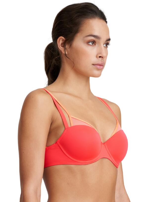 Marie Jo Mariko Padded Balcony Bra Fruit Punch 