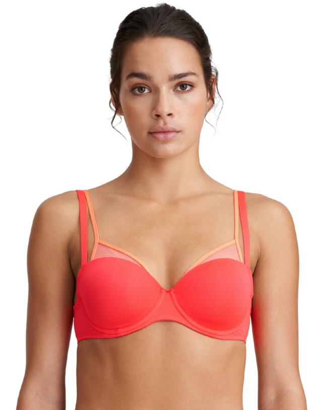Marie Jo Mariko Padded Balcony Bra Fruit Punch 