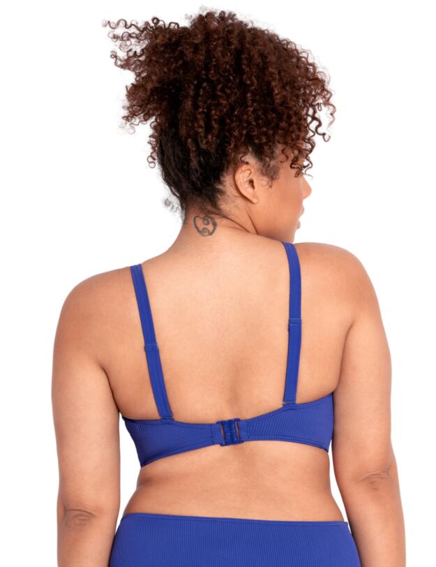 Curvy Kate Twist & Shout Non-wired Triangle Bikini Ultraviolet
