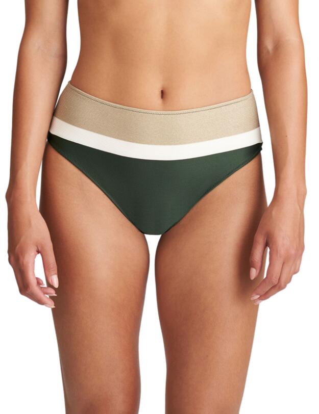 Marie Jo Sitges High Waist Bikini Briefs Malachite
