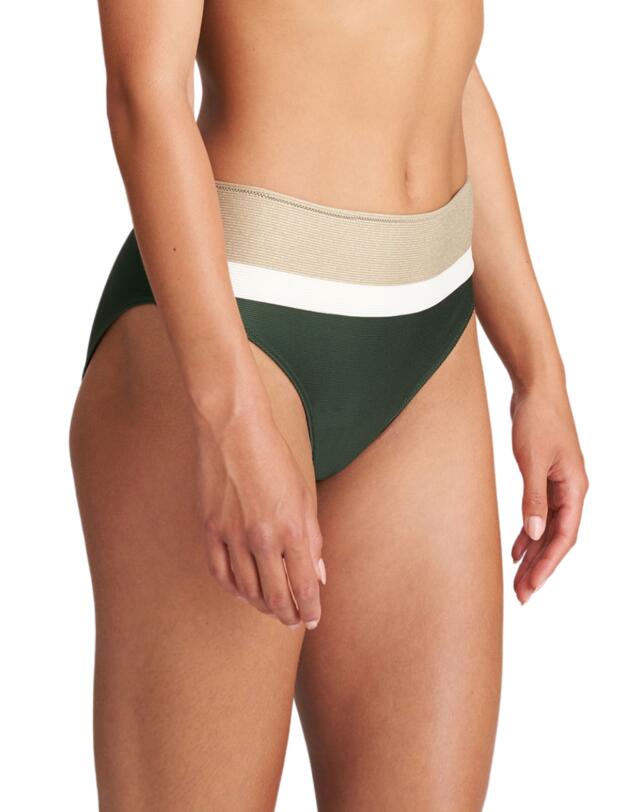 Marie Jo Sitges High Waist Bikini Briefs Malachite