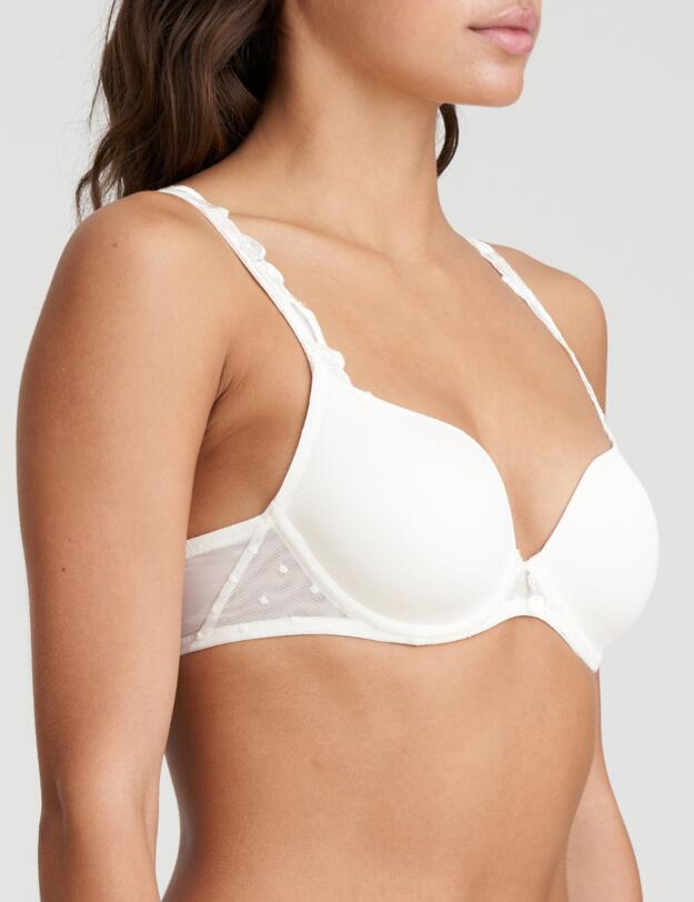 Marie Jo Agnes Padded Heart Shape Bra Natural 