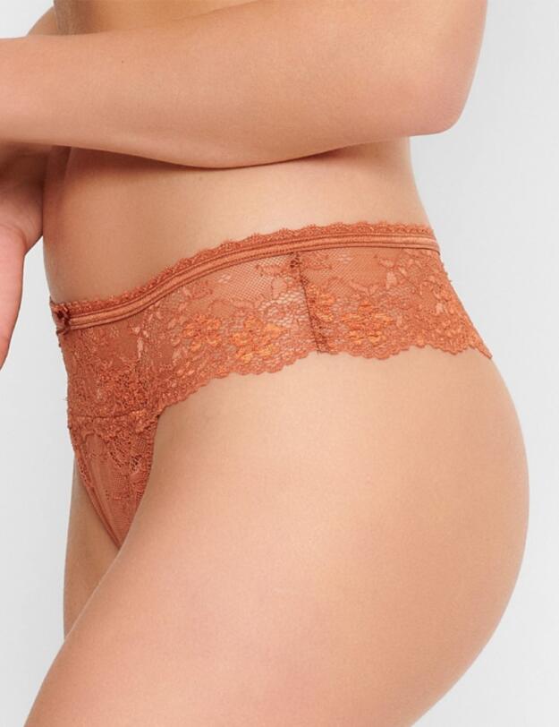 Lingadore Basic Collection DAILY String Leather Brown 