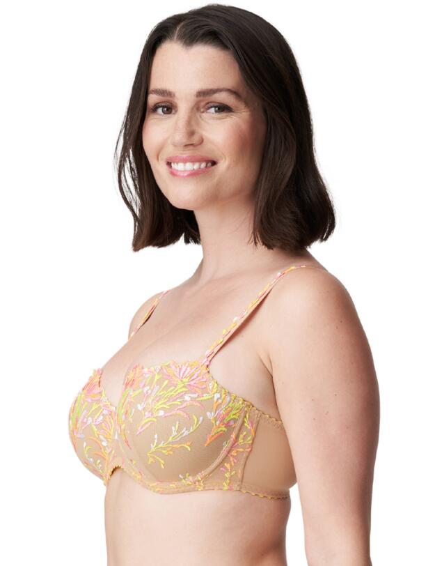Prima Donna Las Salinas Padded Balcony Bra Cognac