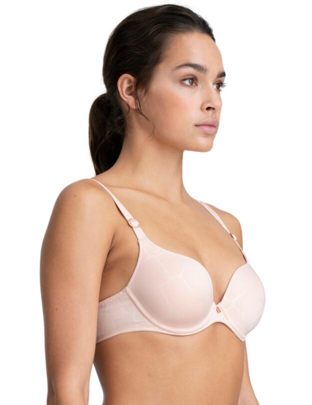 Marie Jo Yoshua Heart Shape Padded Bra Silky Tan 