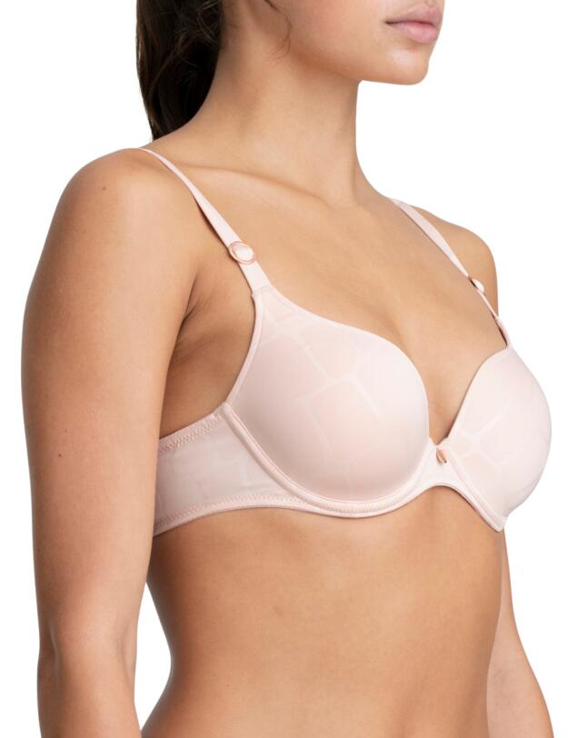 Marie Jo Yoshua Heart Shape Padded Bra Silky Tan 