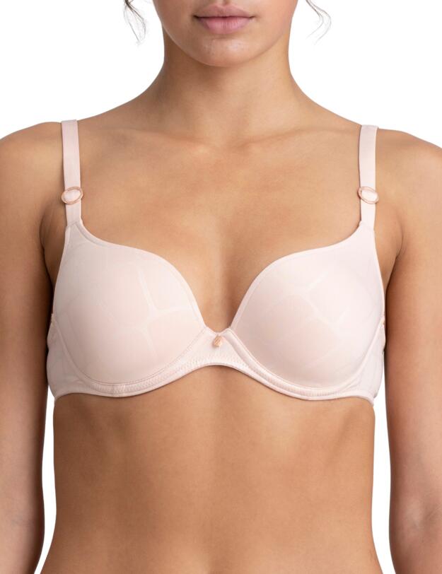 Marie Jo Yoshua Heart Shape Padded Bra Silky Tan 