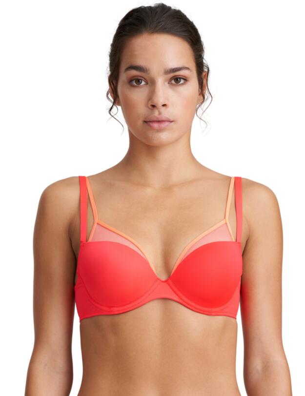 Marie Jo Mariko Deep Plunge Padded Bra Fruit Punch 