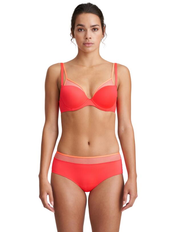 Marie Jo Mariko Deep Plunge Padded Bra Fruit Punch 