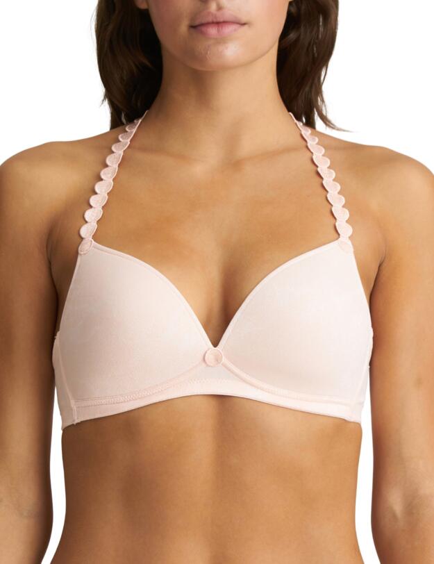 Marie Jo Tom Padded Bra Wireless Crystal Pink 