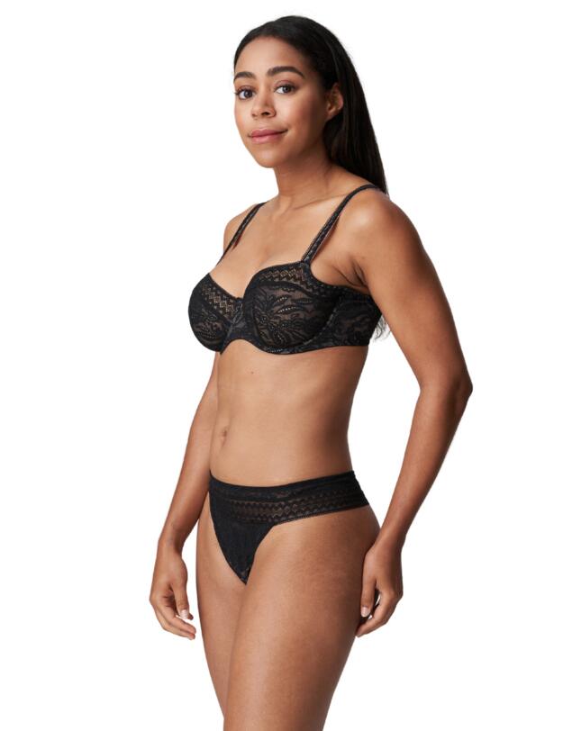 Prima Donna Twist Palermo Balcony Vertical Seam Black