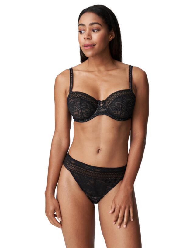Prima Donna Twist Palermo Balcony Vertical Seam Black