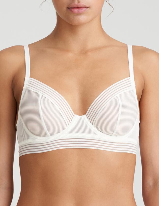 Marie Jo Tokuda Longline Wired Bra Natural