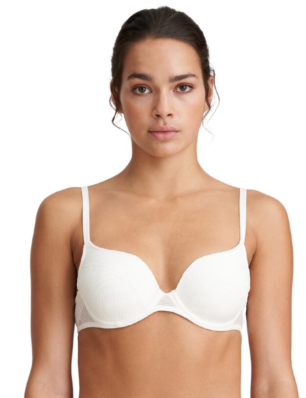 Marie Jo Tokuda Heart Shape Padded Bra Natural