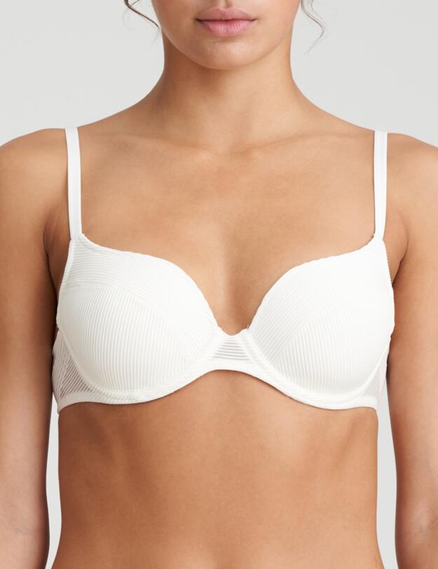 Marie Jo Tokuda Heart Shape Padded Bra Natural