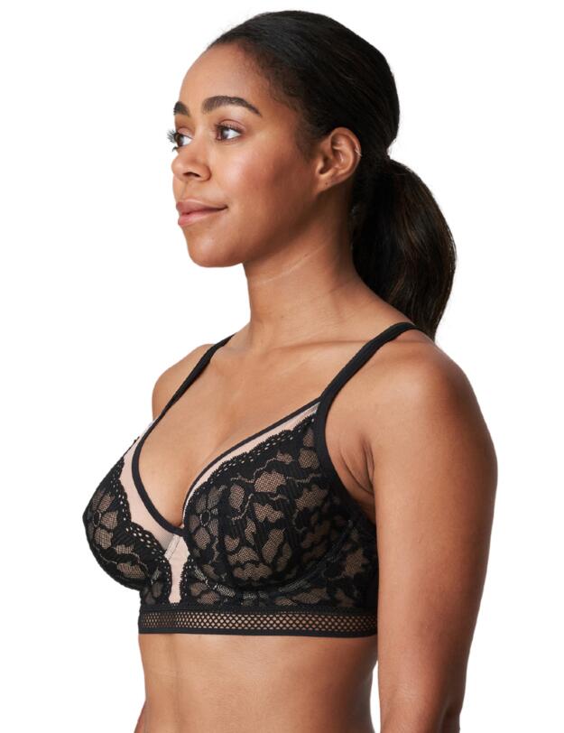 Marie Jo Suto Longline Wired Bra Black