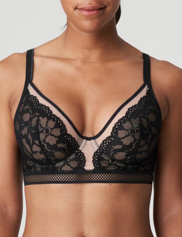 Marie Jo Suto Longline Wired Bra Black