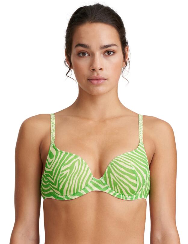 Marie Jo Tristan Heart Shape Padded Bra Vert Bambou