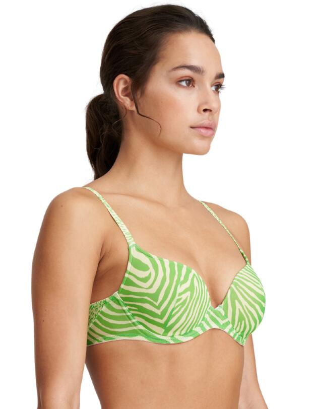 Marie Jo Tristan Heart Shape Padded Bra Vert Bambou
