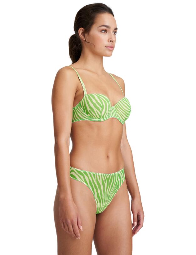 Marie Jo Tristan Padded Balcony Bra Vert Bambou